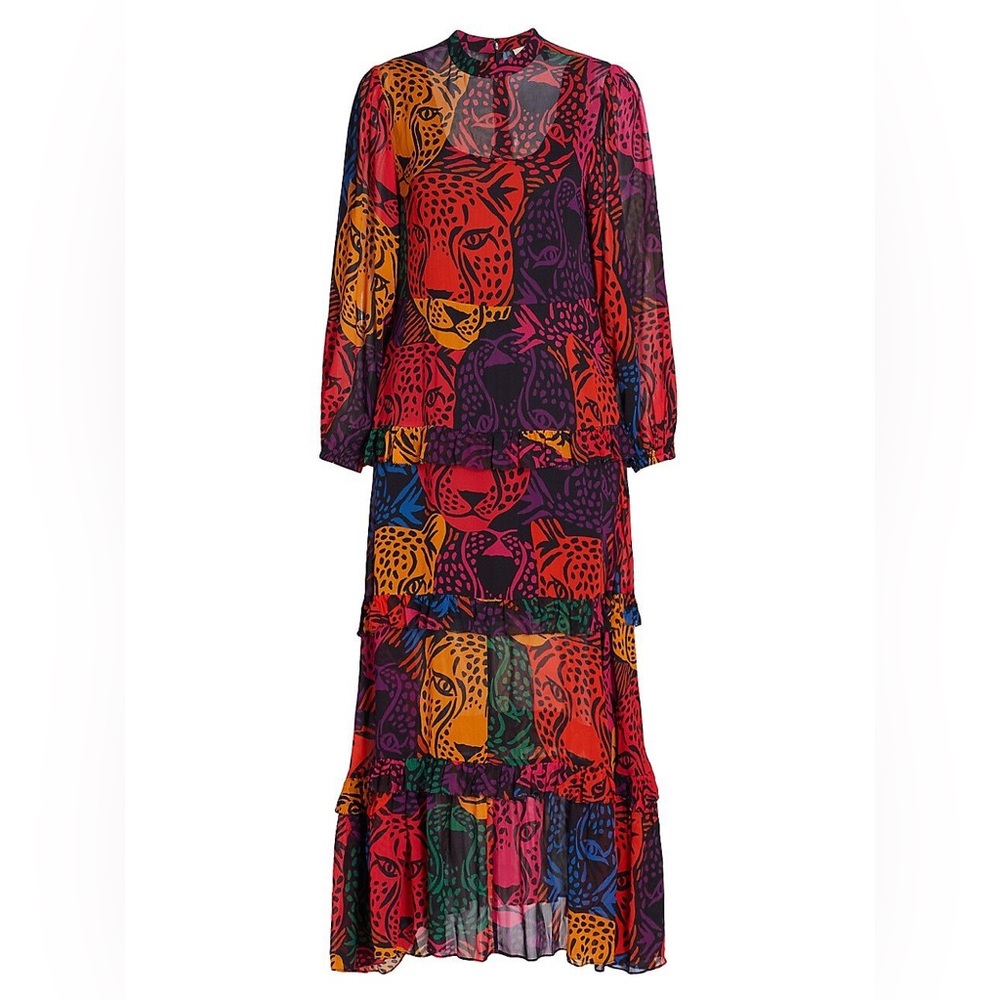 FARM Rio Multicolor Maxi Dress - Picture 3 of 11